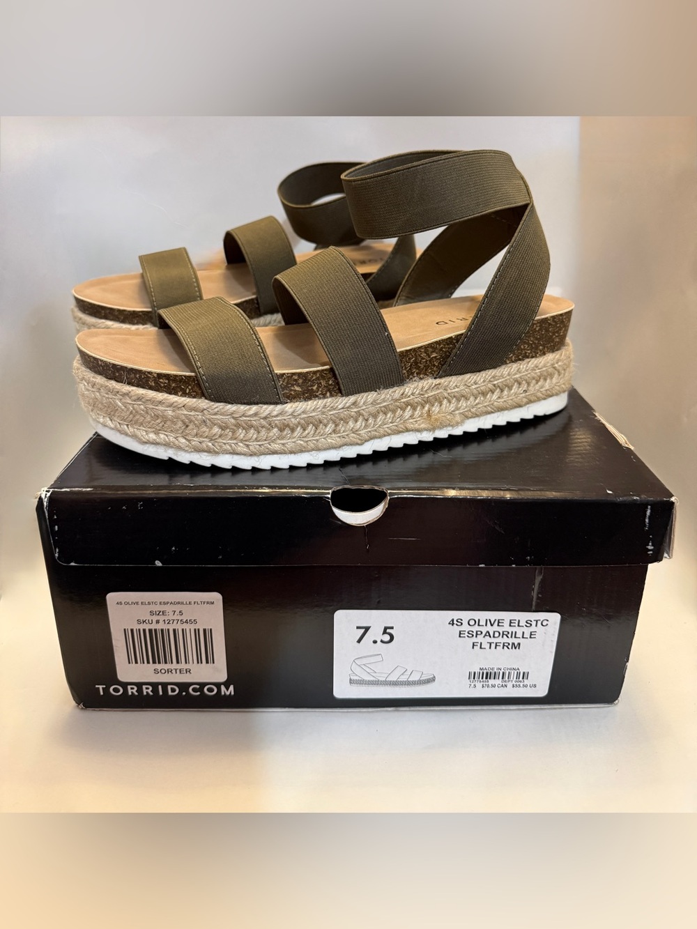 Torrid Wide Width Espadrilles